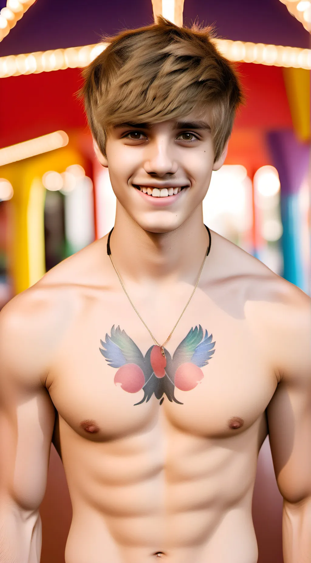 ai character: Justin background