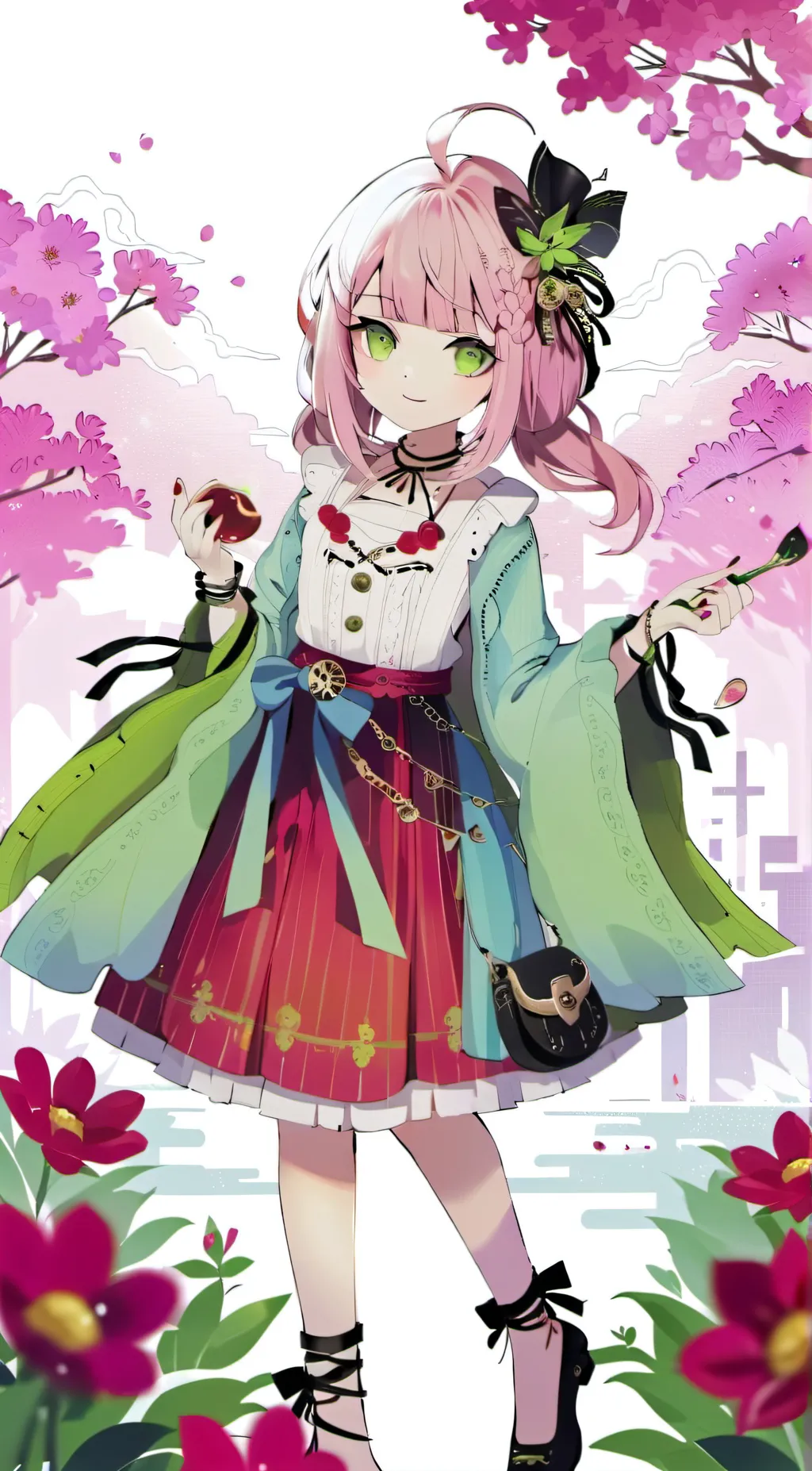 ai character: Demon slayer background