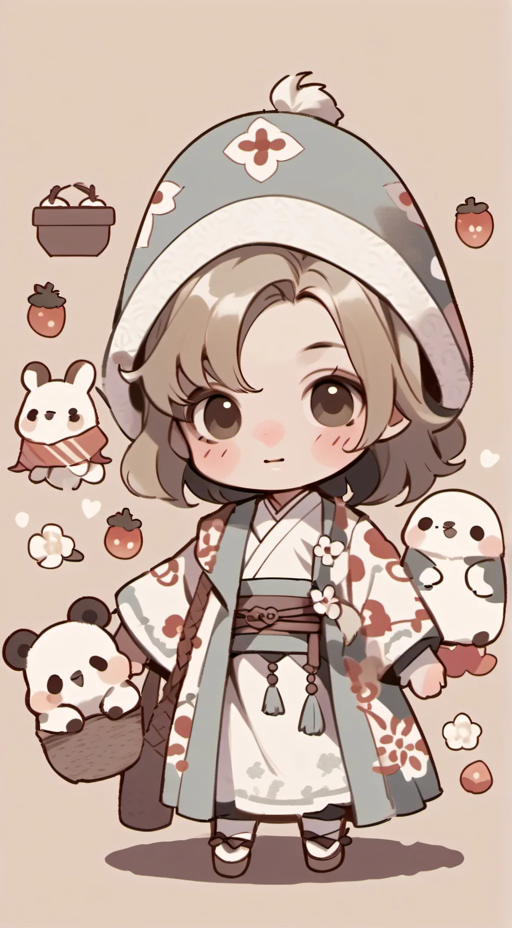 ai character: Dee Dee background