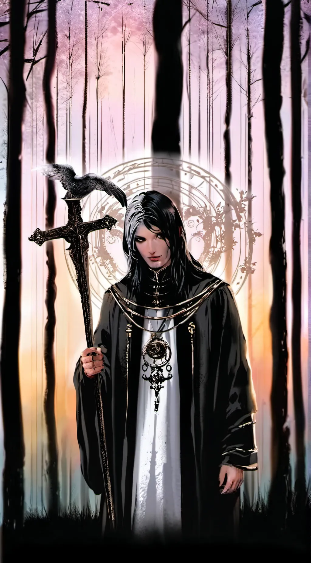 ai character: Der Tod / Death  background