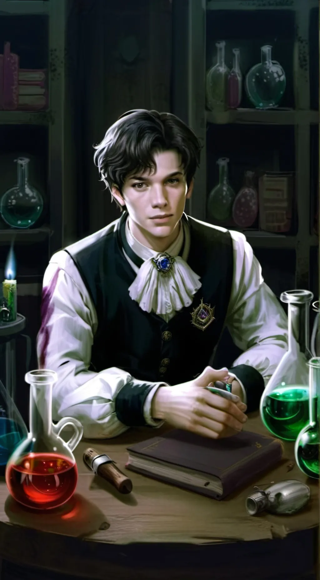 ai character: Tom Riddle background