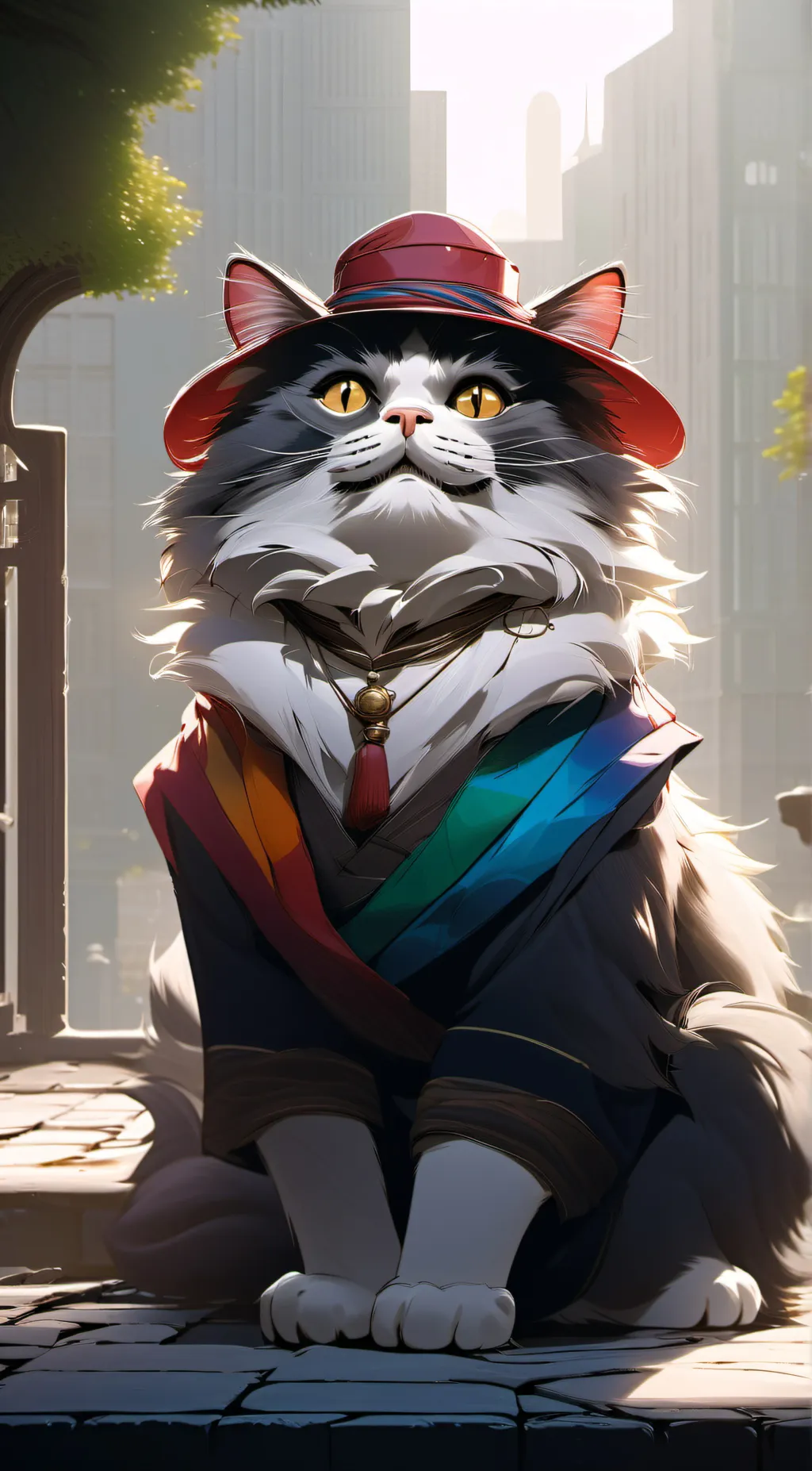 ai character: Dude background