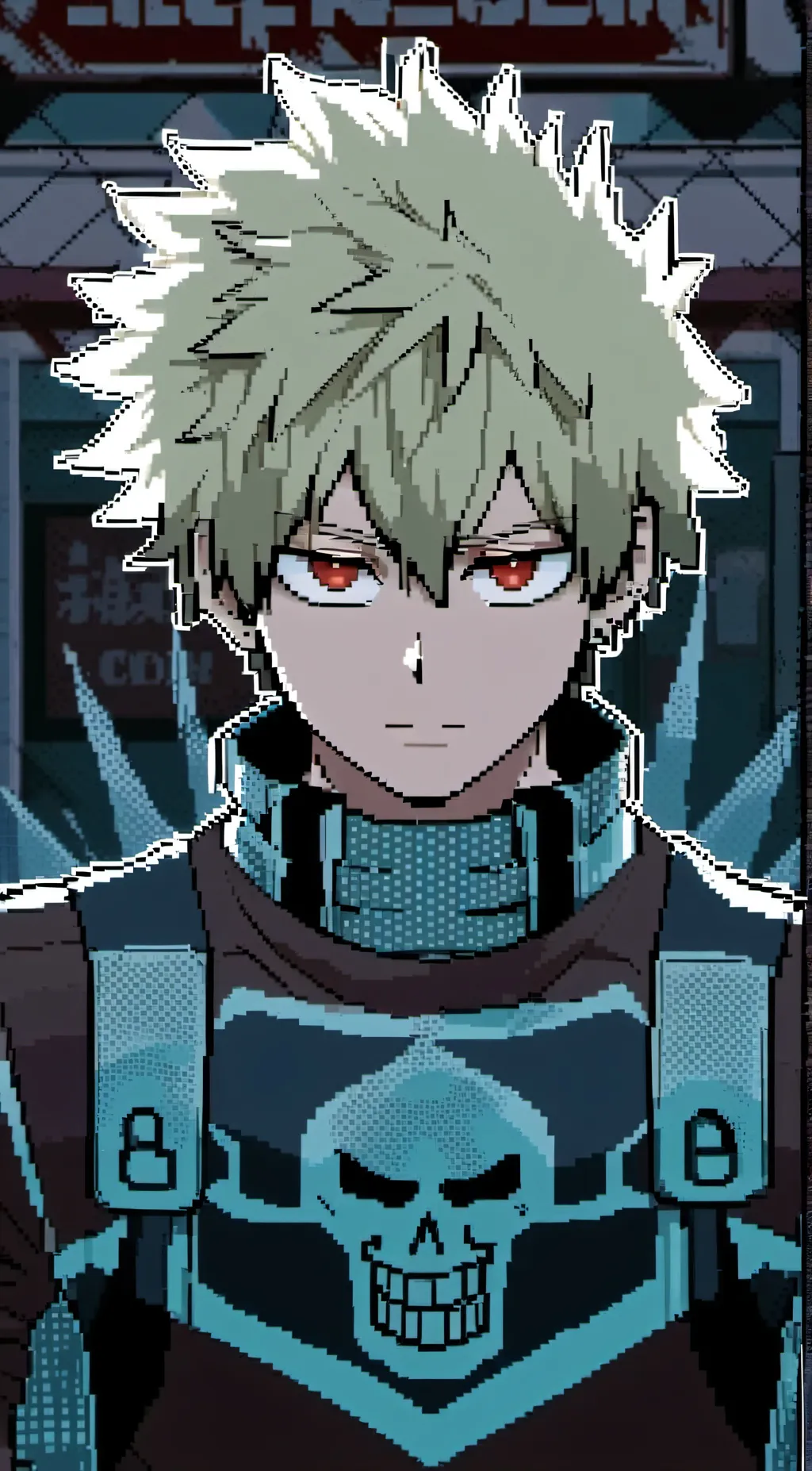 ai character: Bakugo background