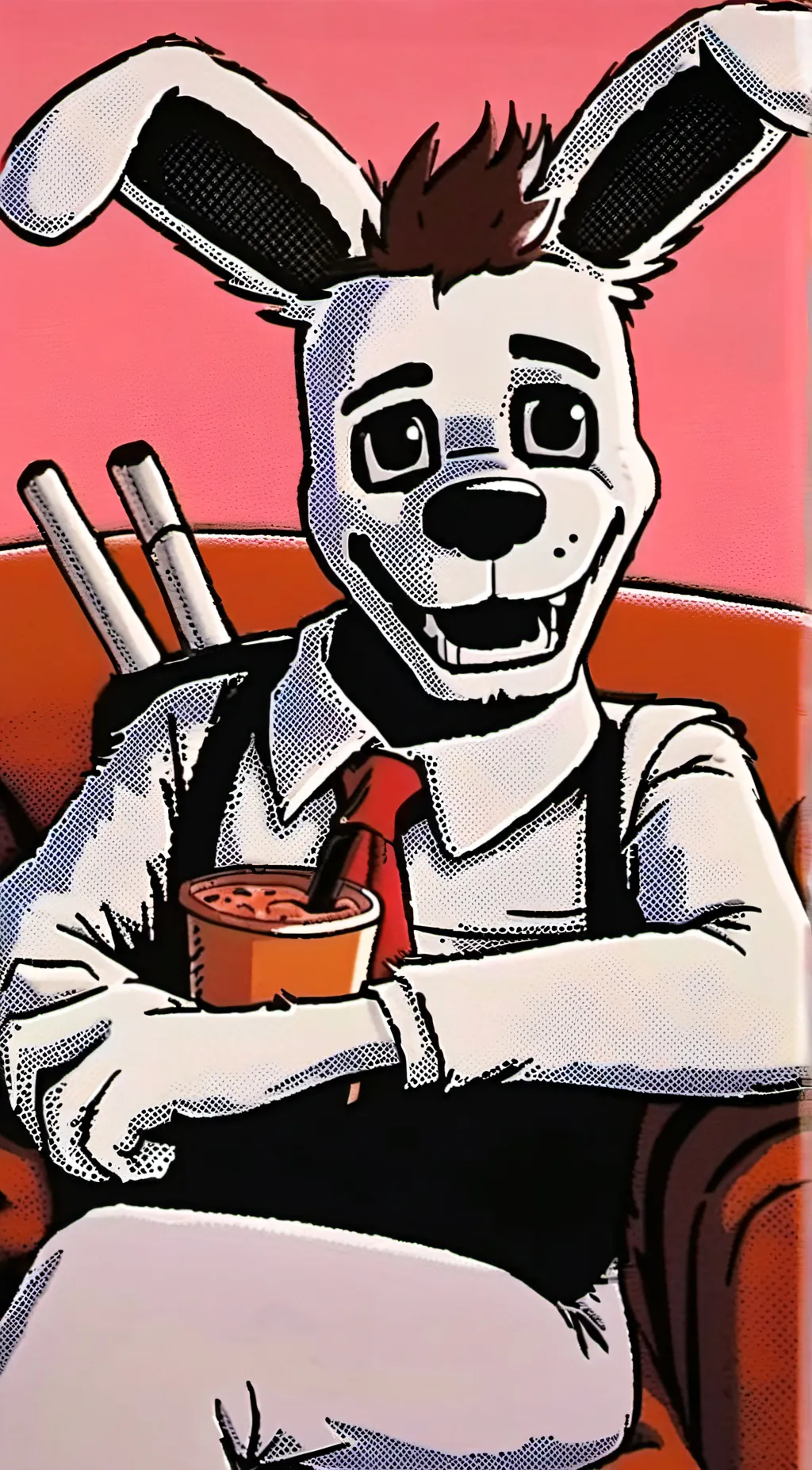 ai character: Lolbit  background
