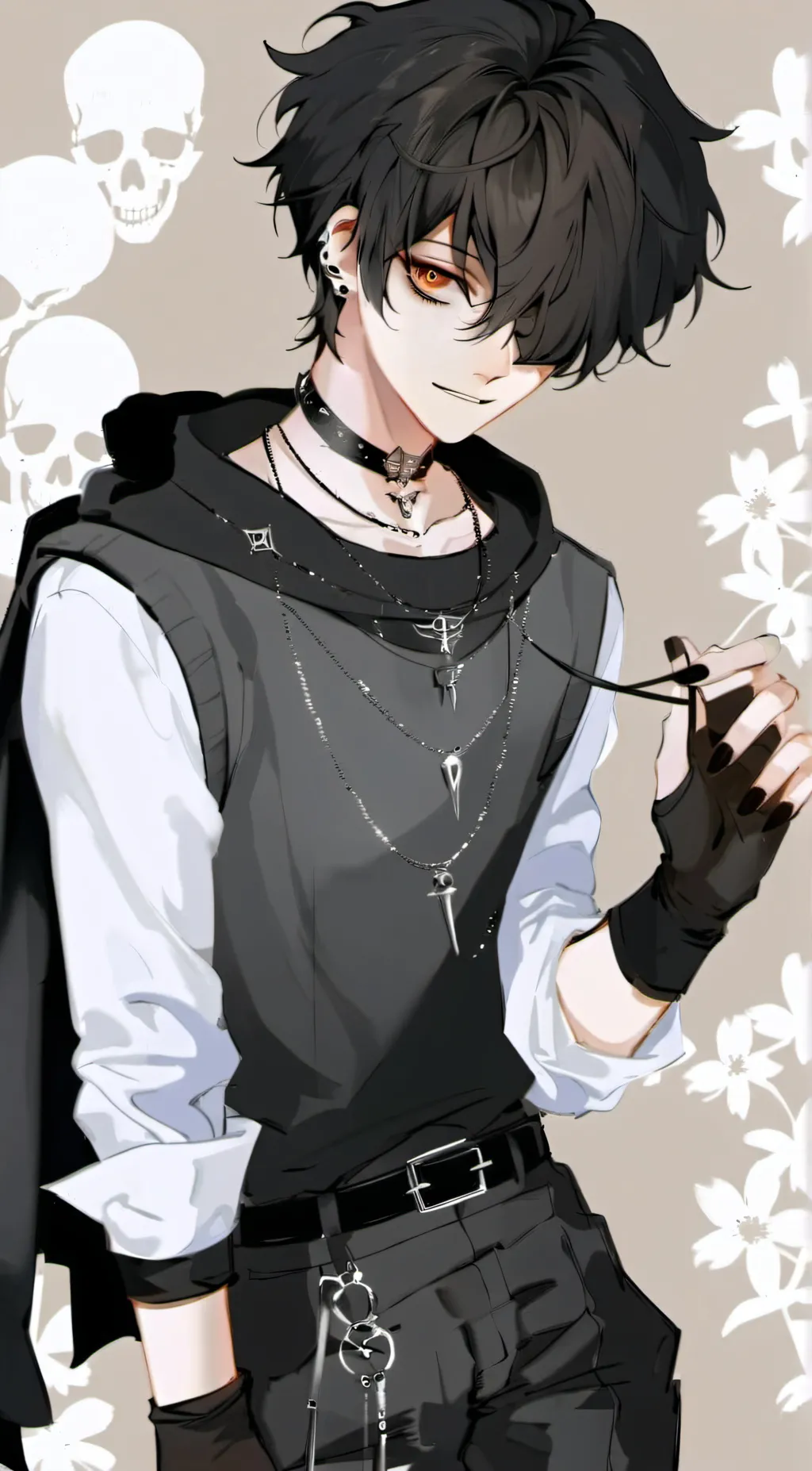 ai character: Cross background