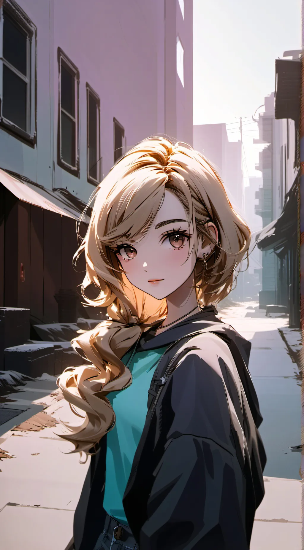 ai character: maple background