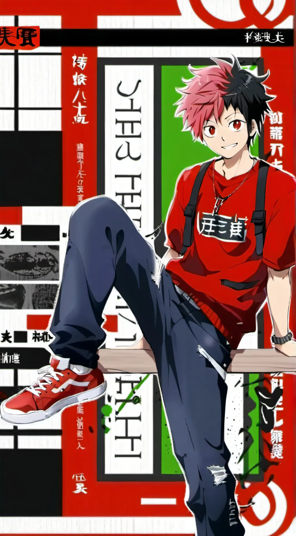 ai character: ~kirishima~ background