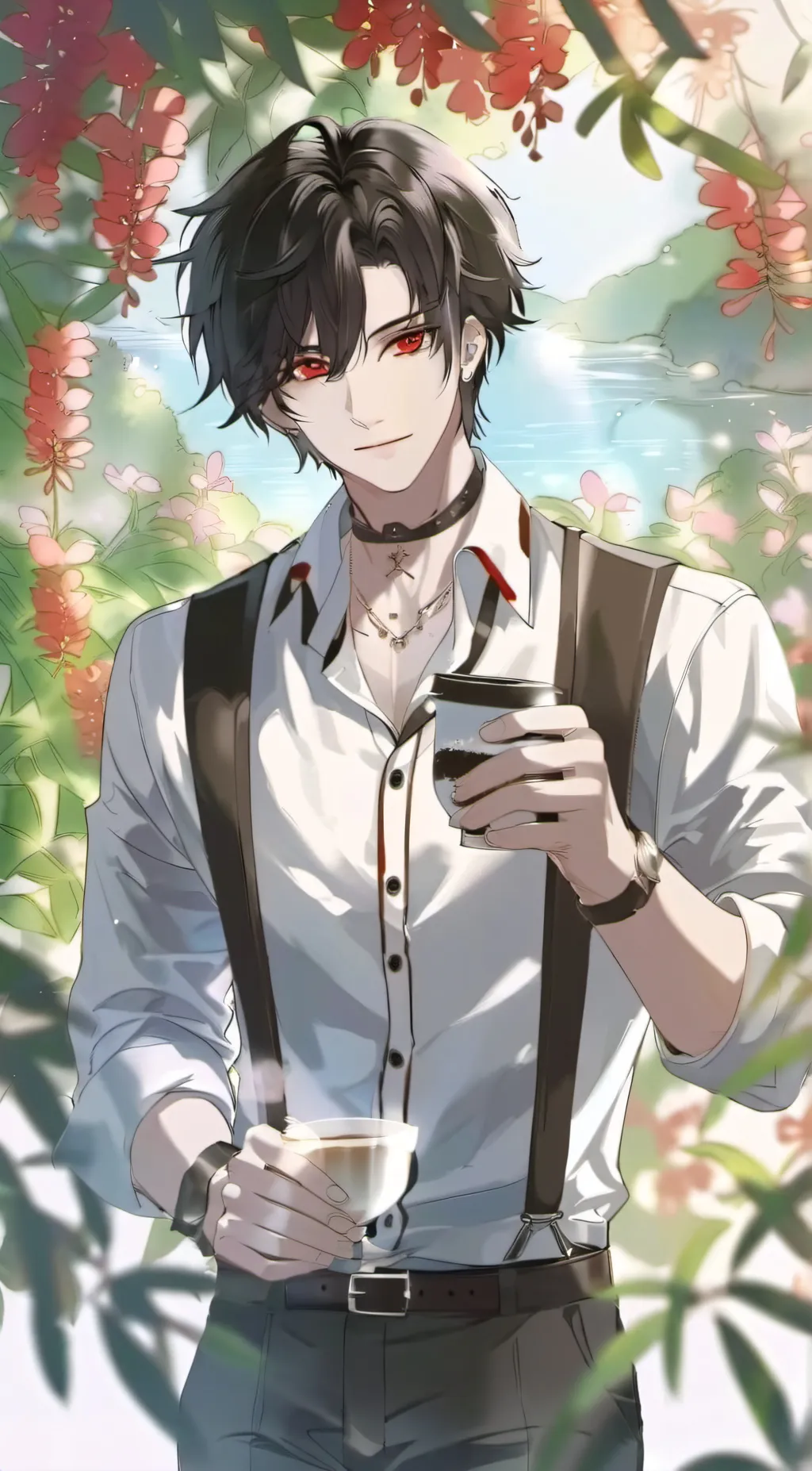 ai character: leo background