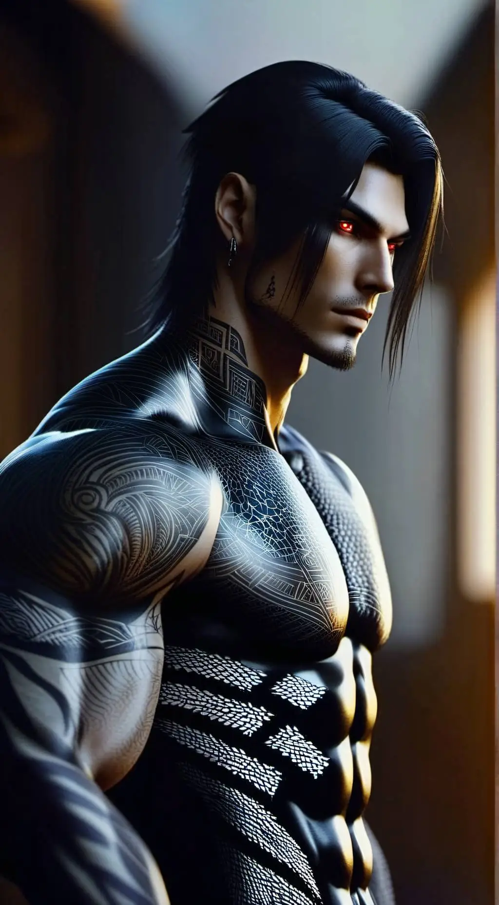 ai character: Kai background
