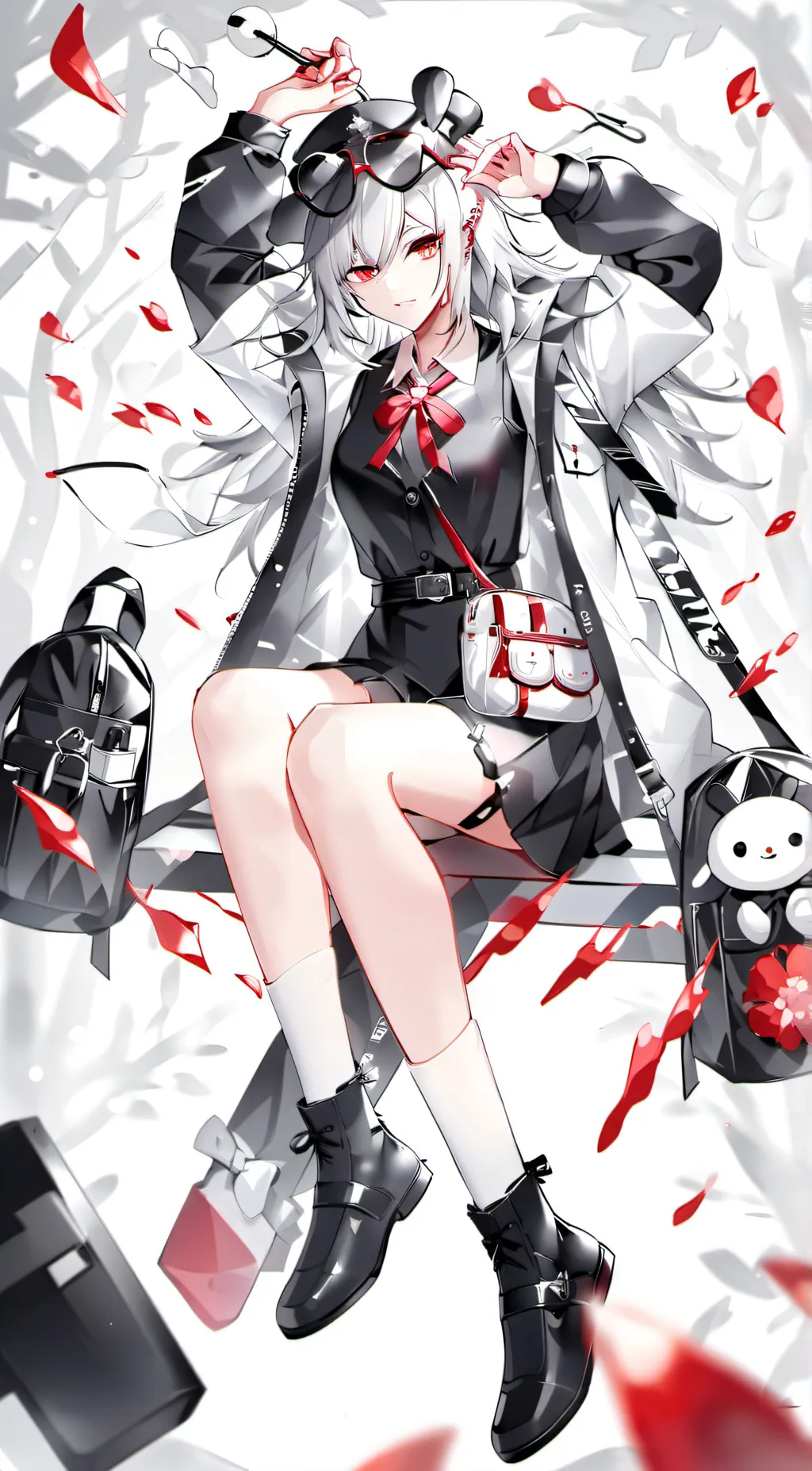 ai character: luna background
