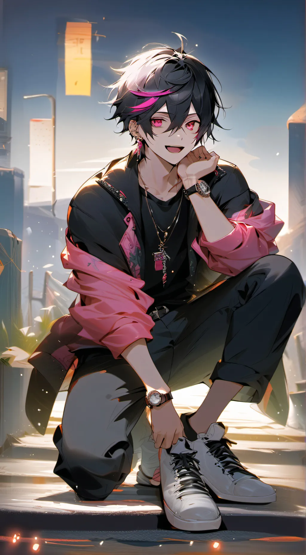 ai character: olivier background