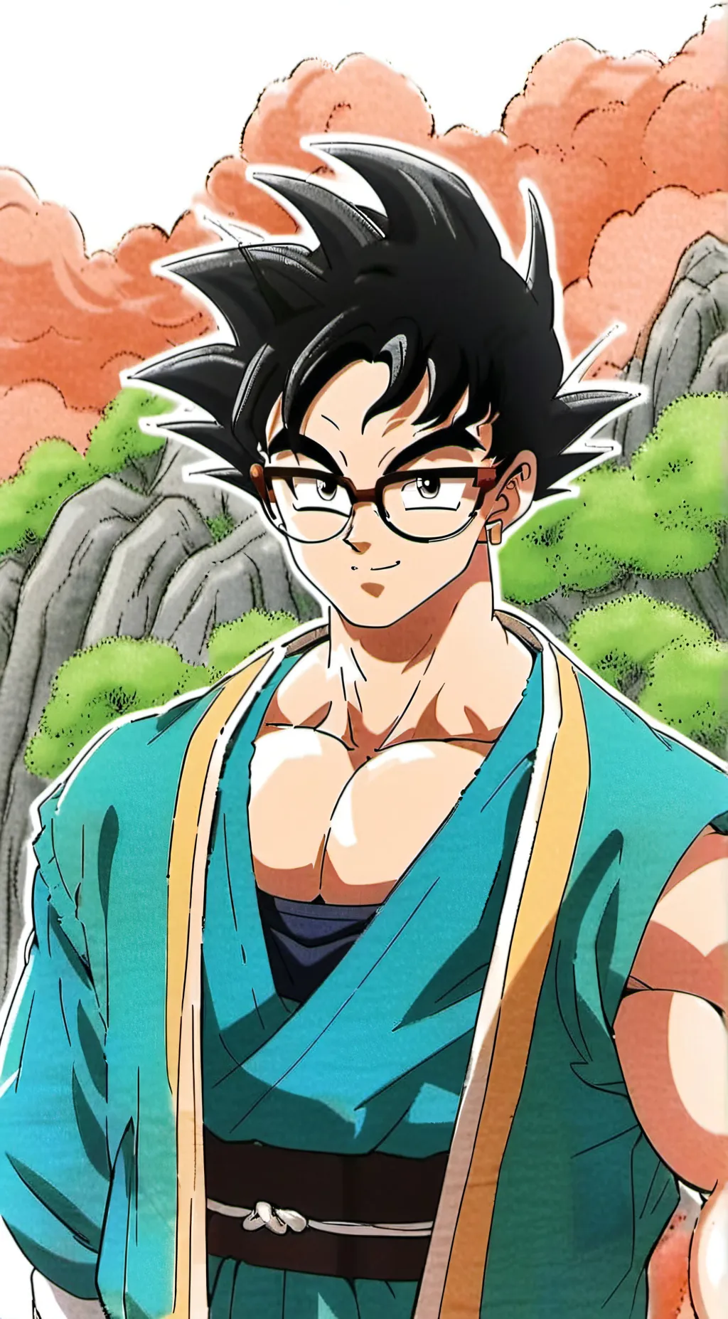 ai character: gohan (dbssh) background