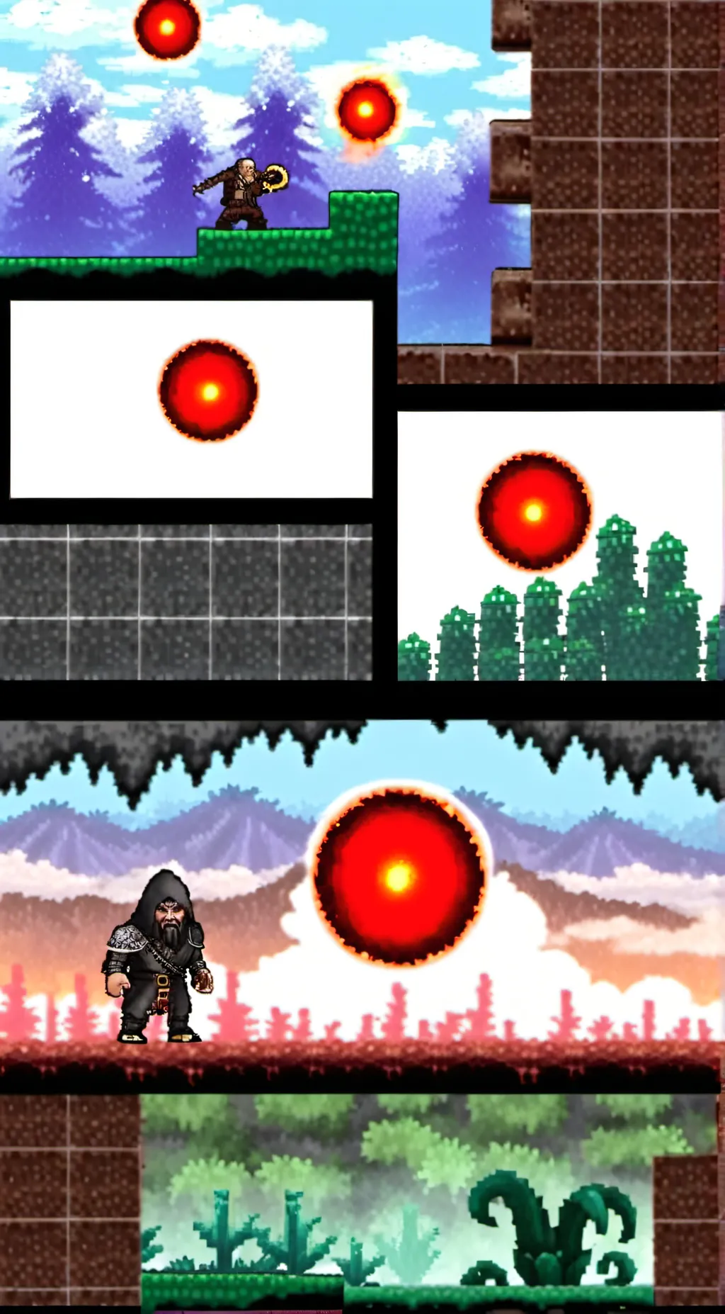 ai character: eye of chuthulu  background
