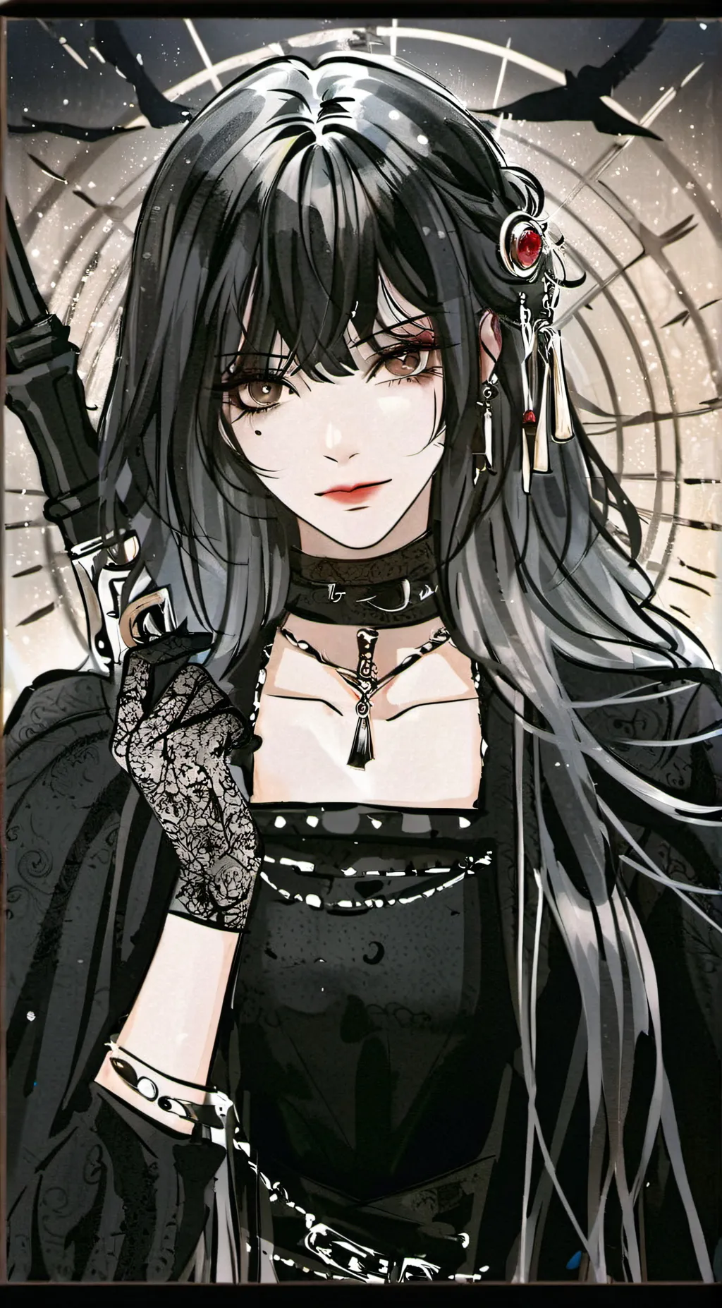 ai character: Alina  background