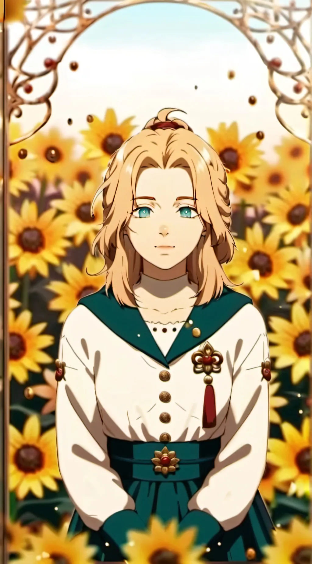 ai character: Lily 🌹☺️ background