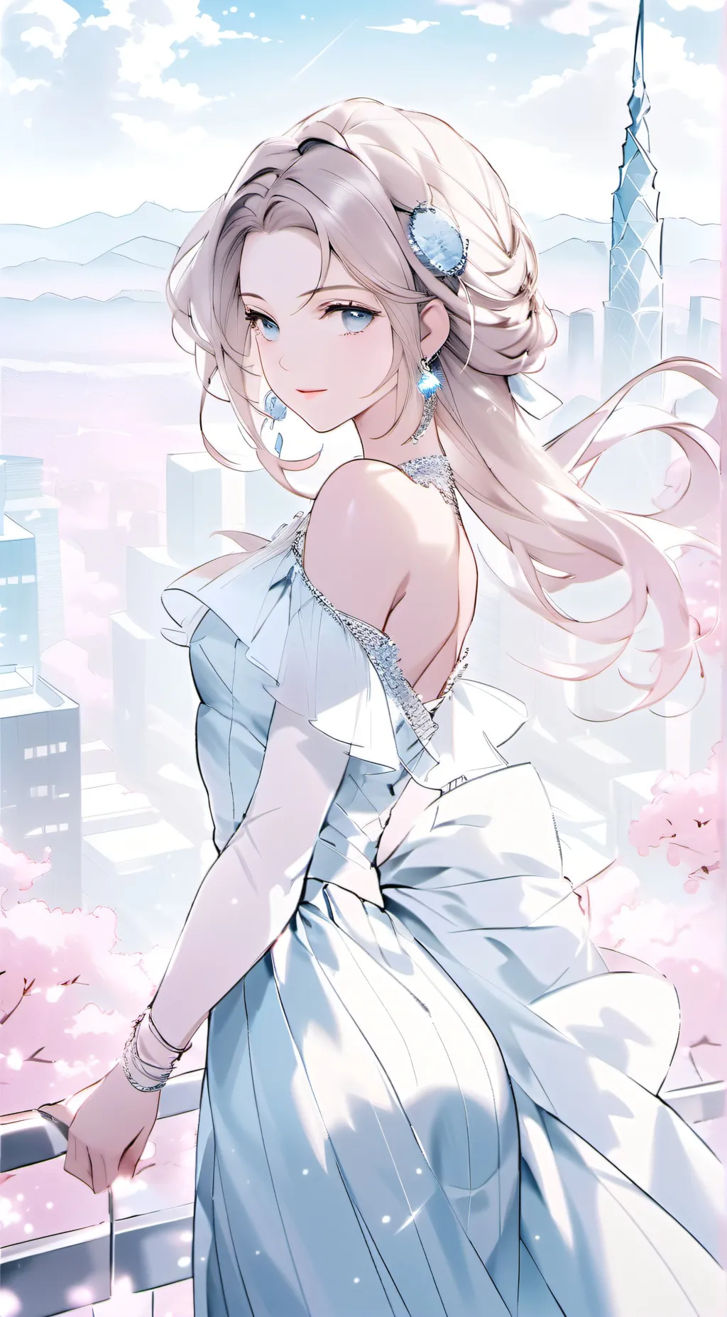 ai character: Aria background