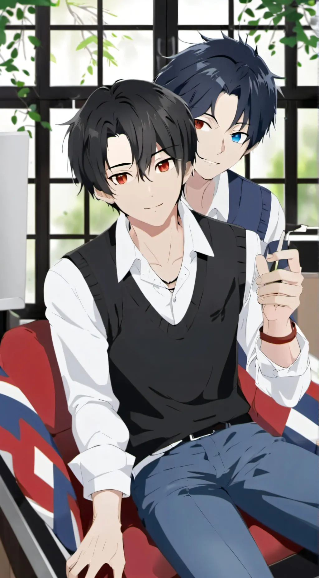 ai character: Kazahaya background