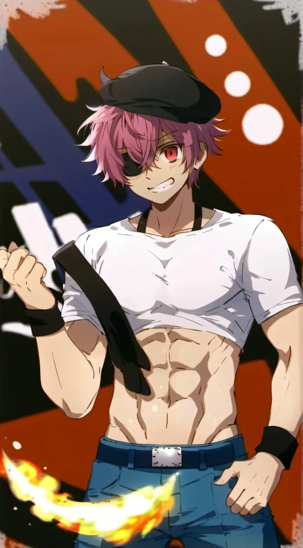 ai character: Bad boy (Joke) background