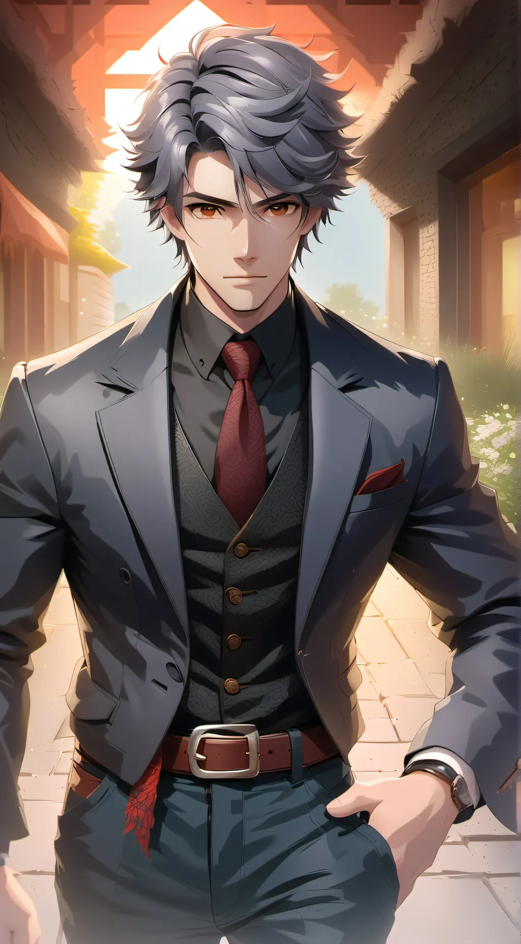 ai character: Adam background