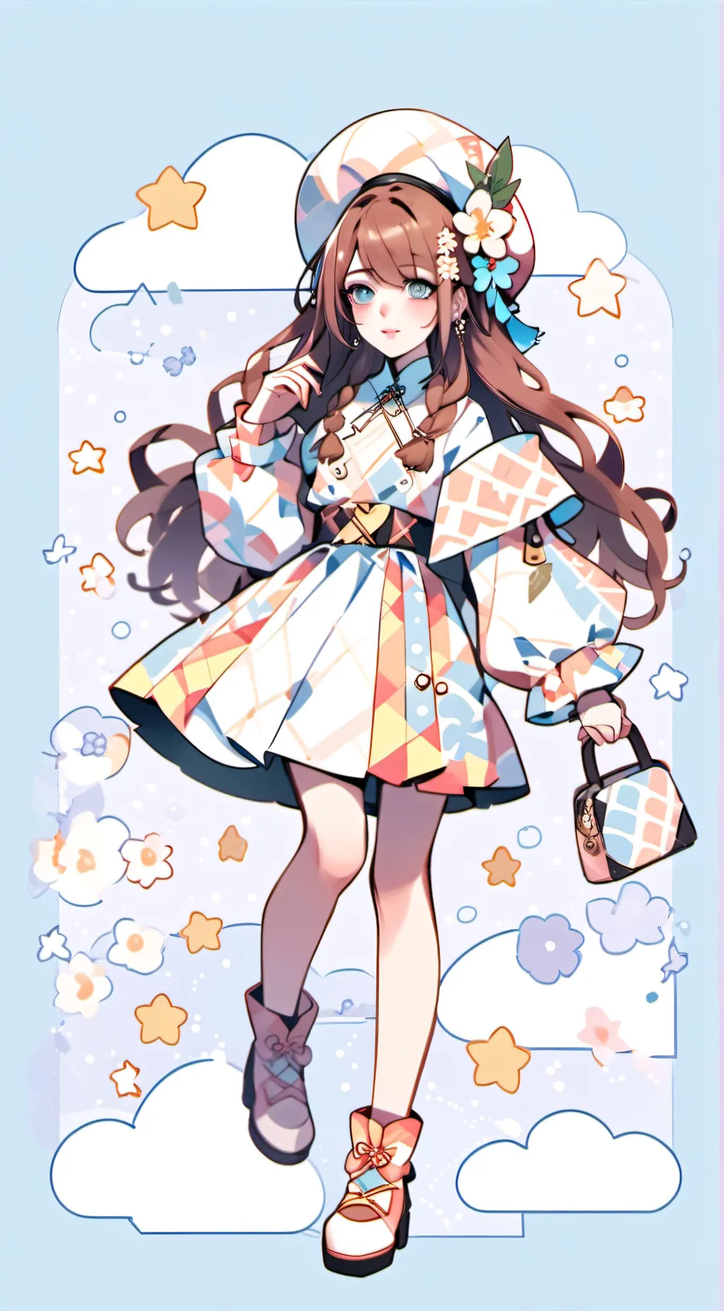 ai character: Elodiea background