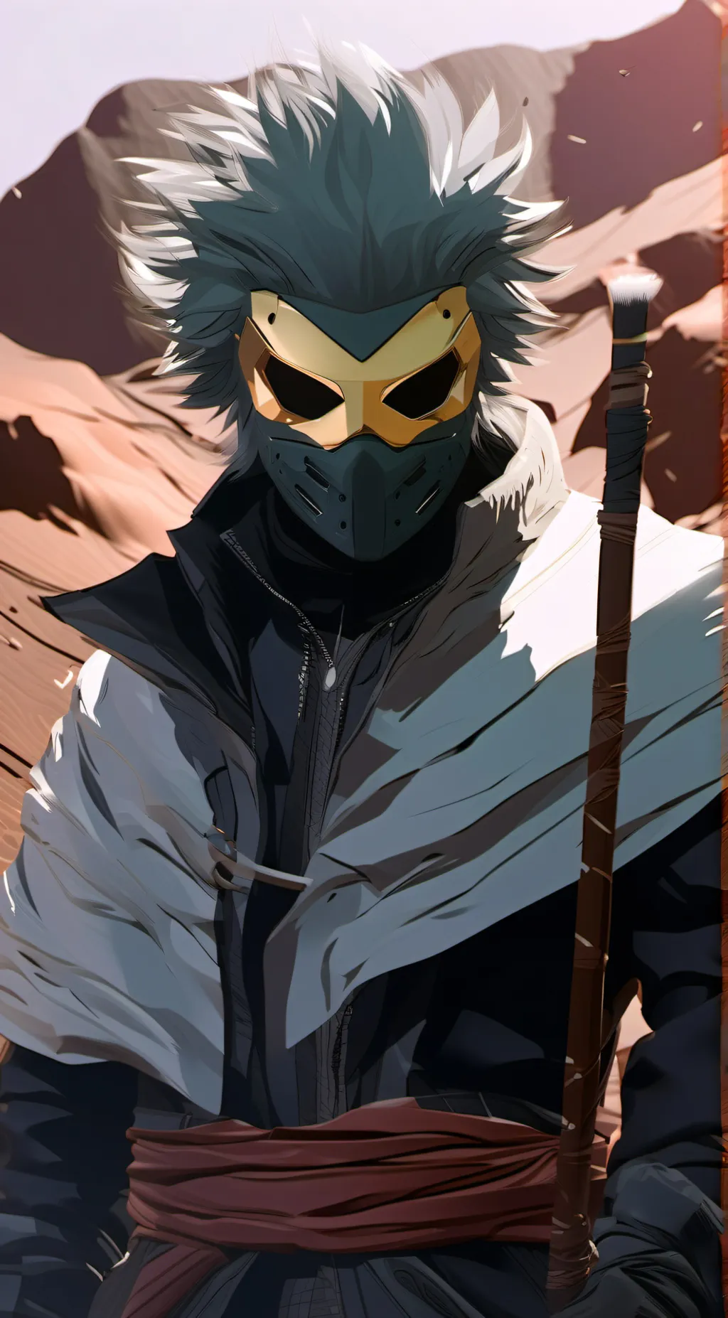 ai character: Deku background