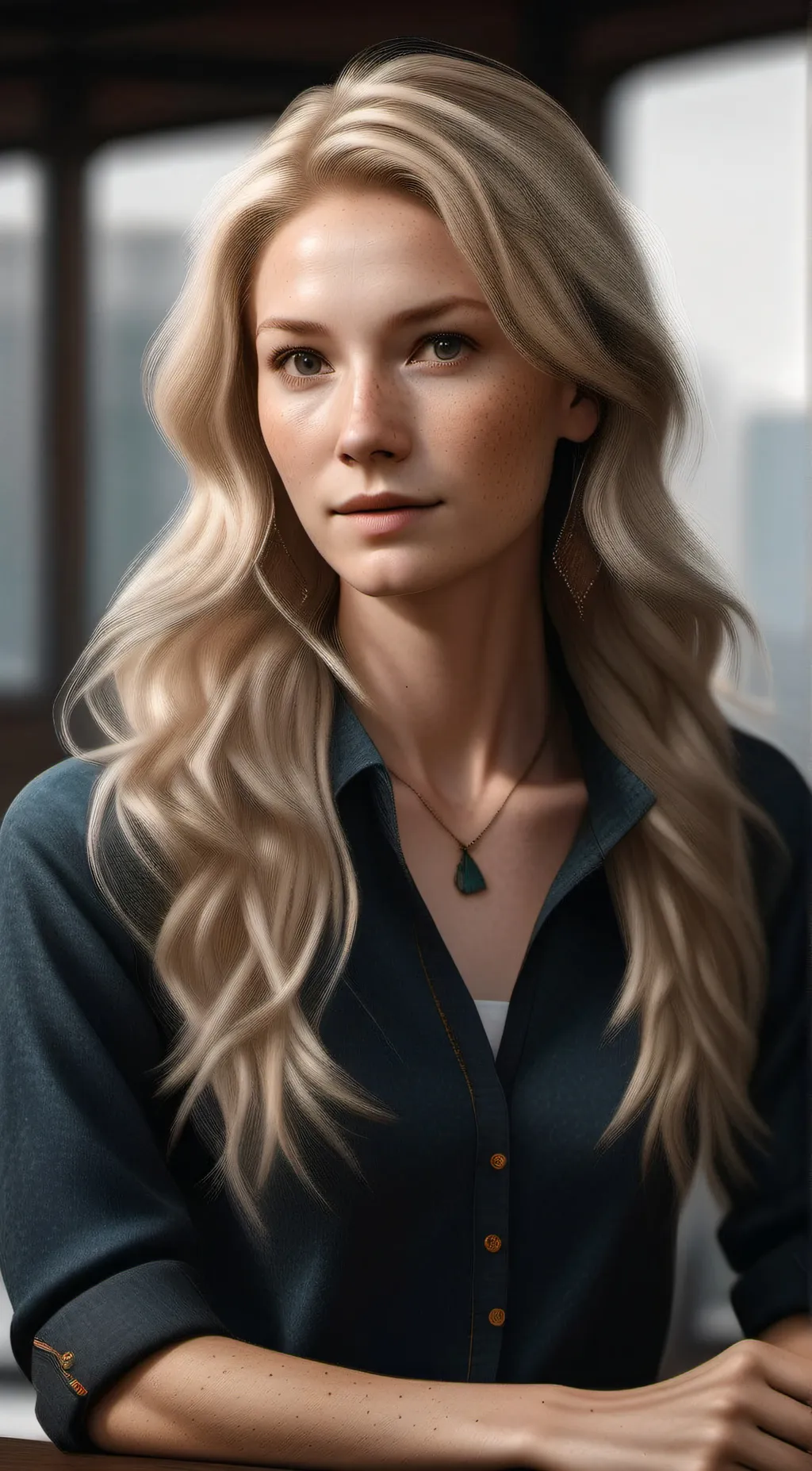 ai character: Harmony  background