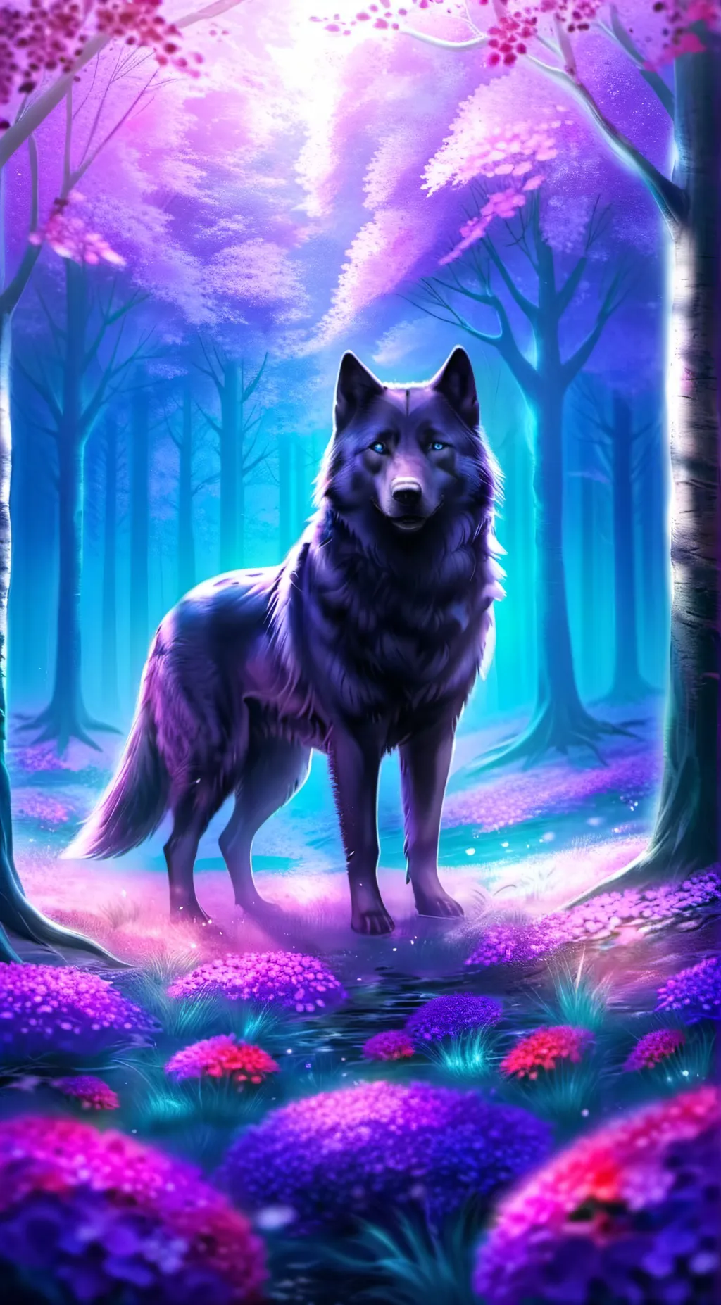 ai character: Lalalal background