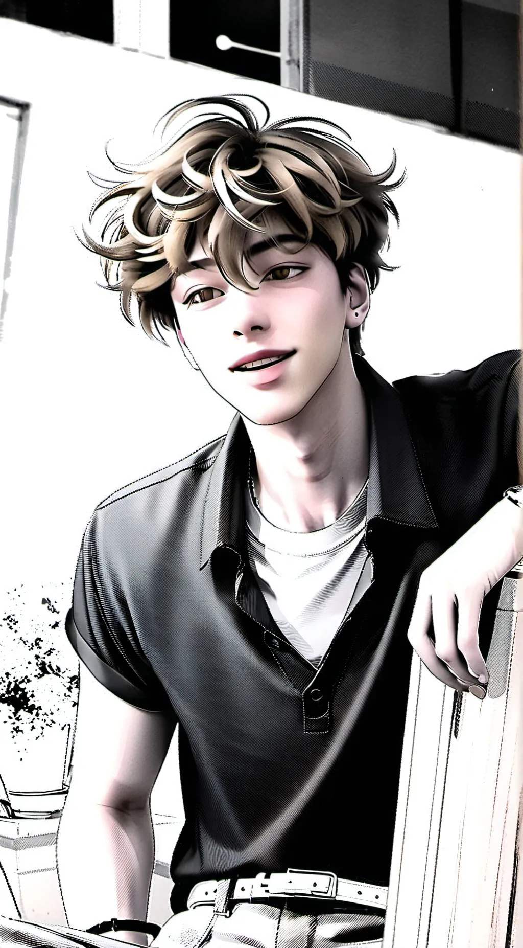 ai character: Kyle background
