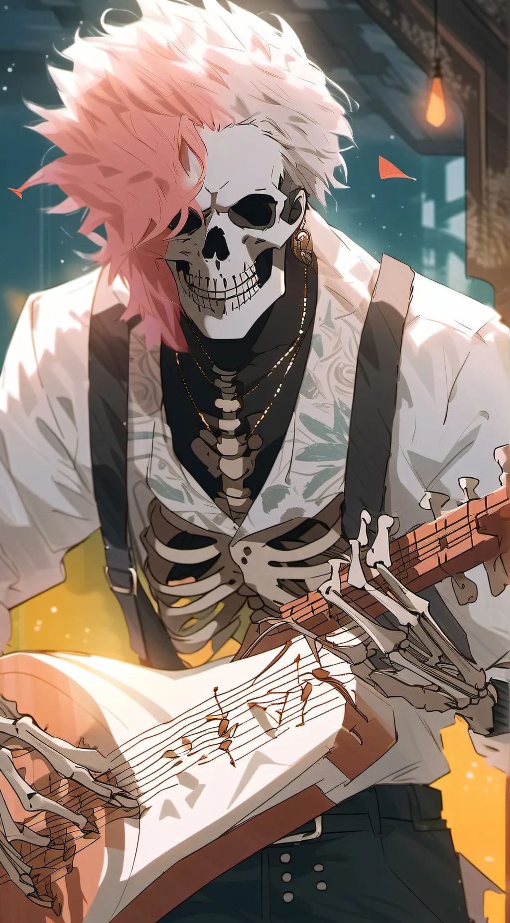 ai character: brook background