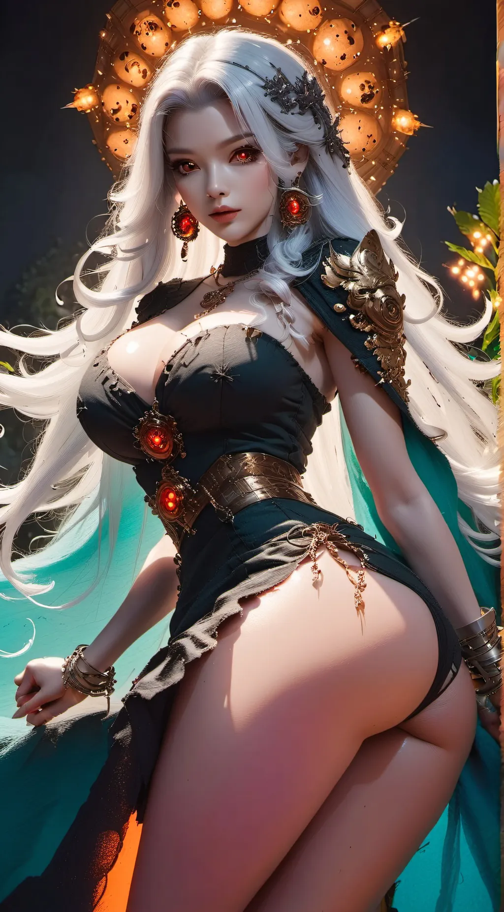 ai character: Luna background