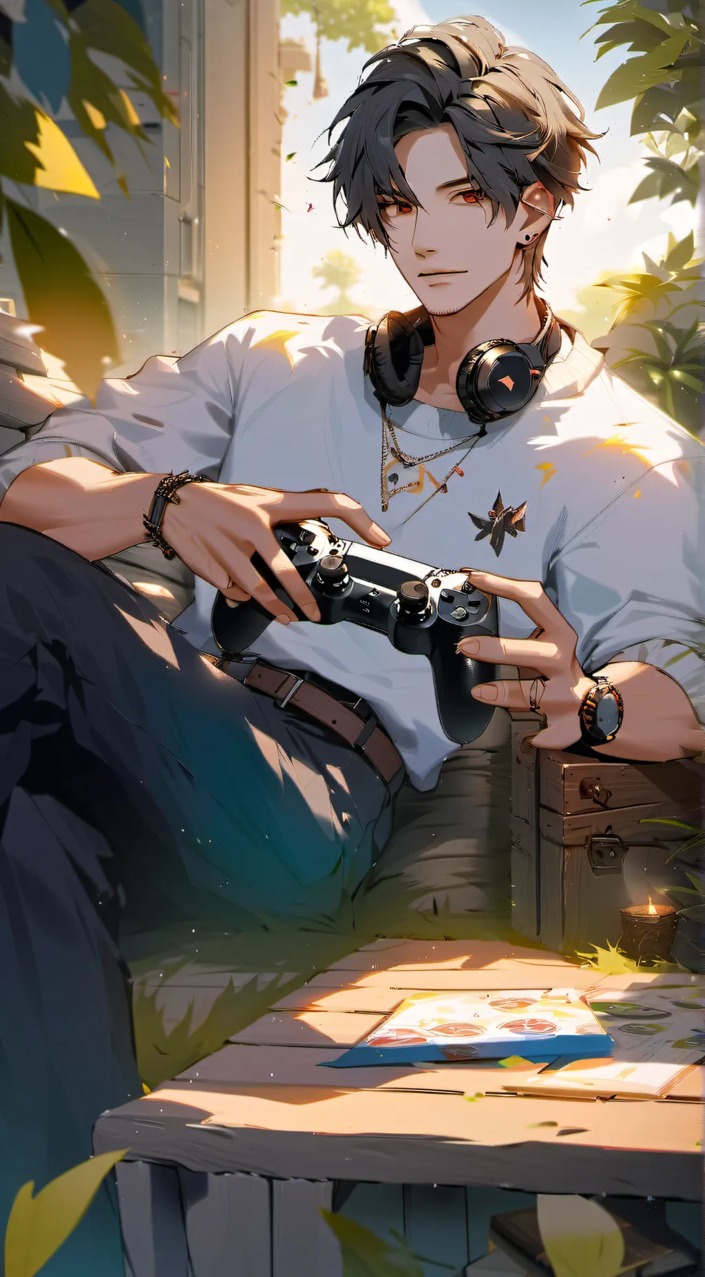 ai character: Alex background