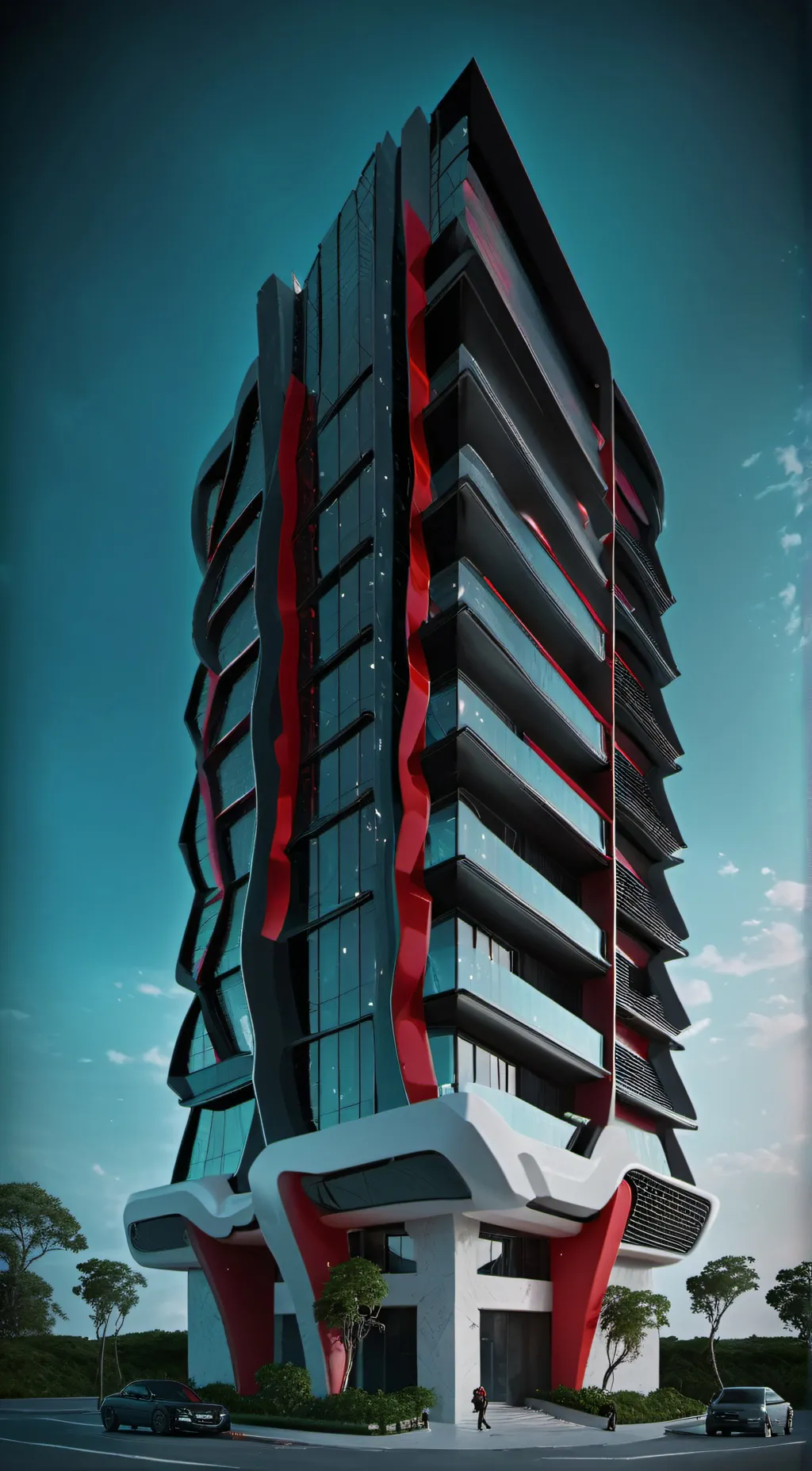 ai character: Hazbin Gates  background