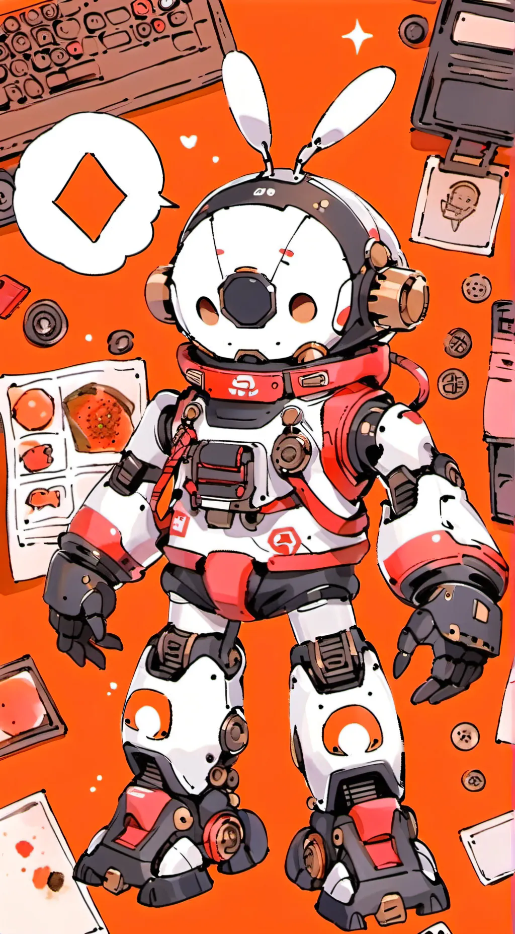 ai character: BUN1 background