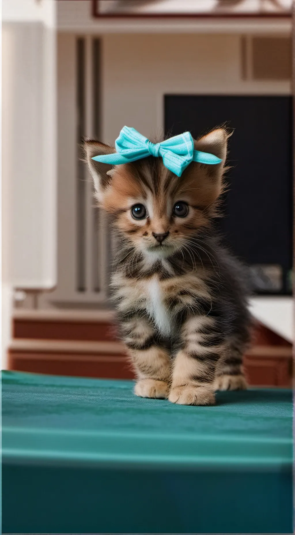 ai character: baby kitten background