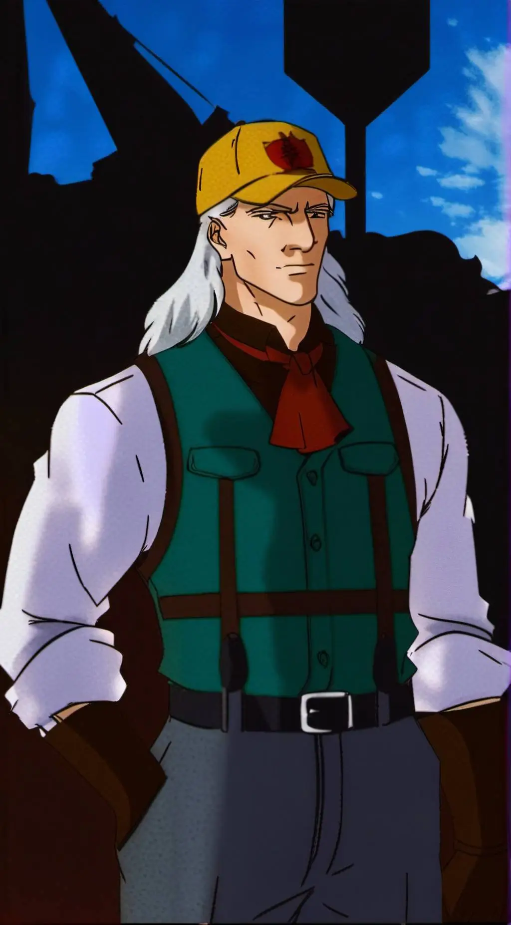 ai character: Android 13 RR Army background