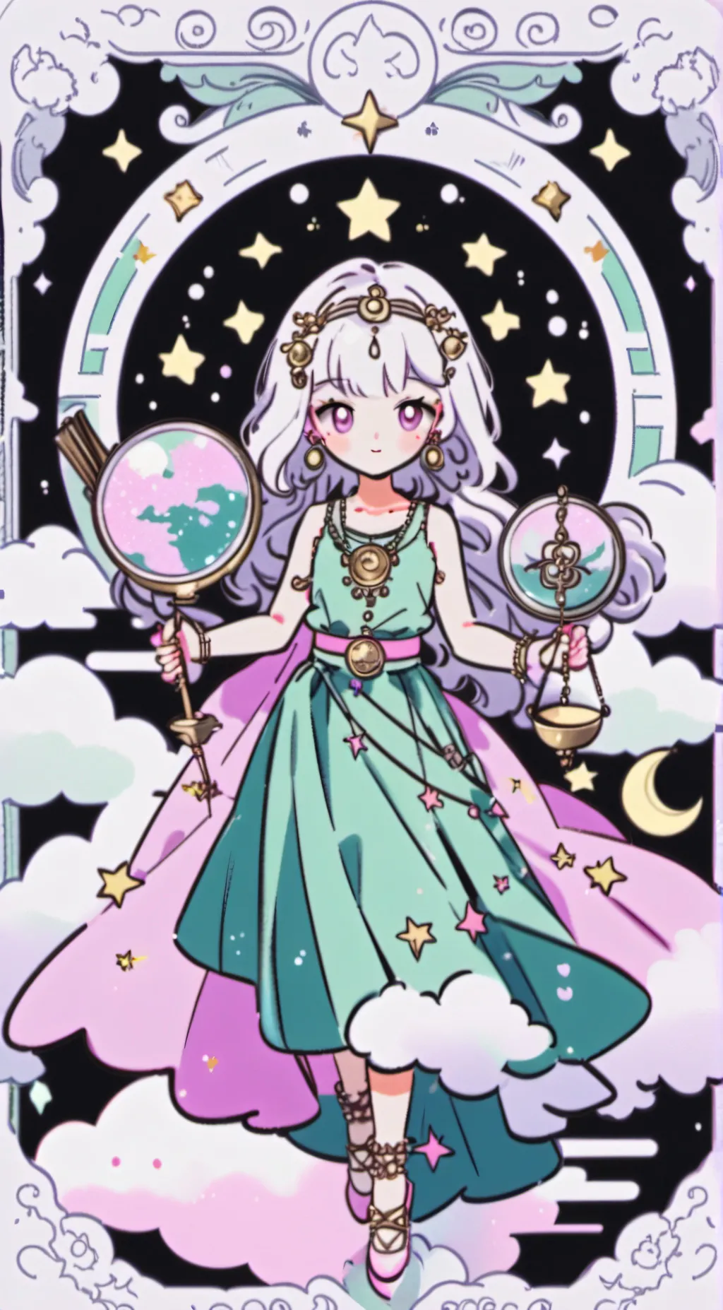 ai character: Libra got stabbed😱 background