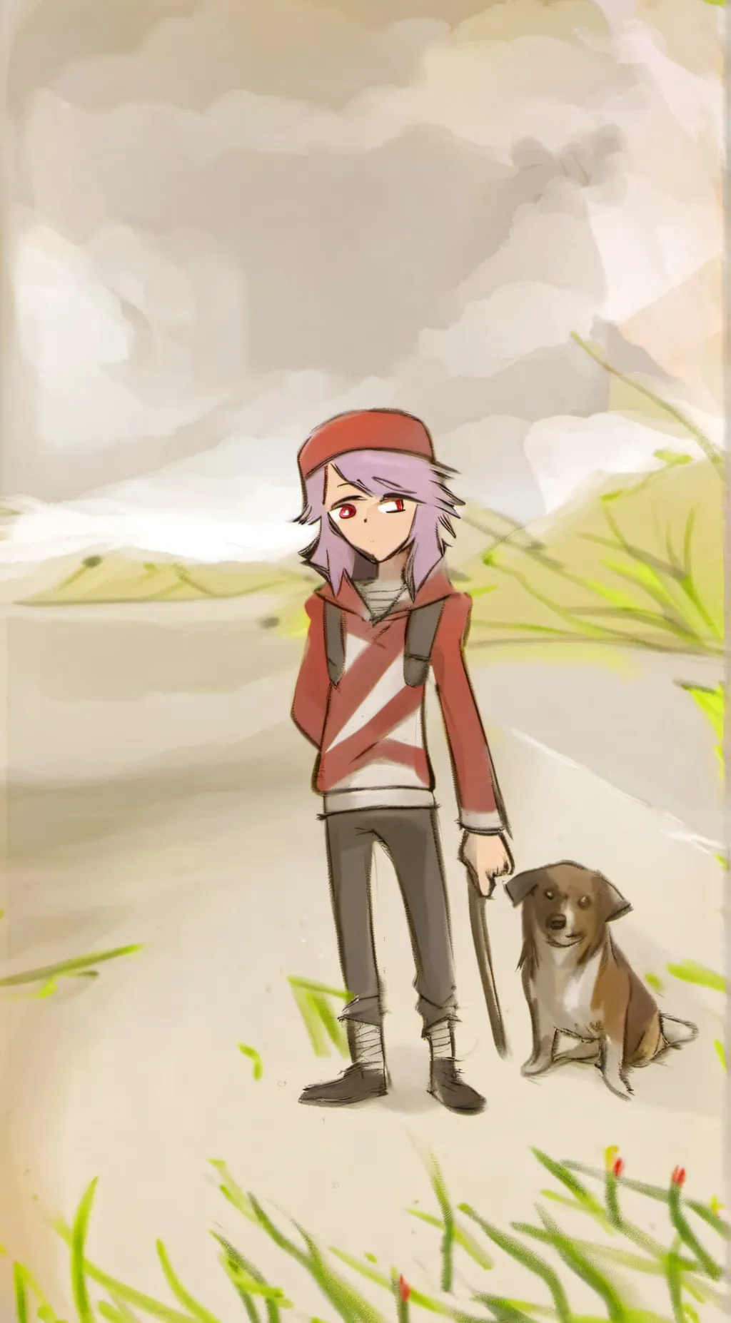 ai character: Dream smp AU  background