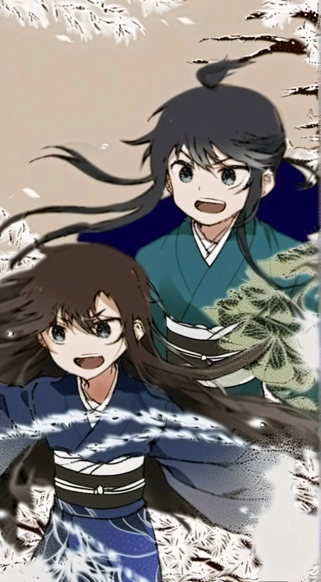 ai character: Muichiro & Yuchiro background