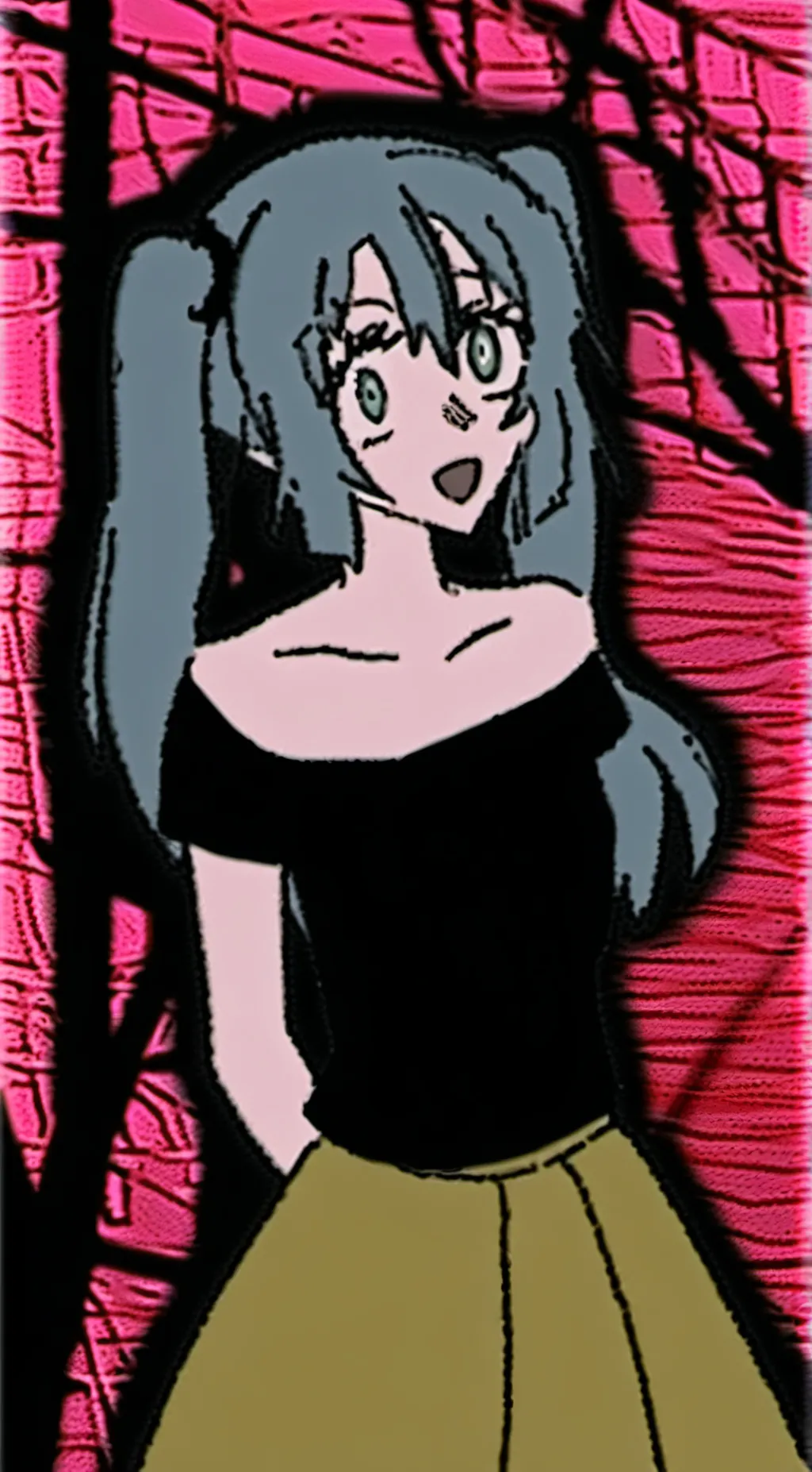 ai character: Lacey background