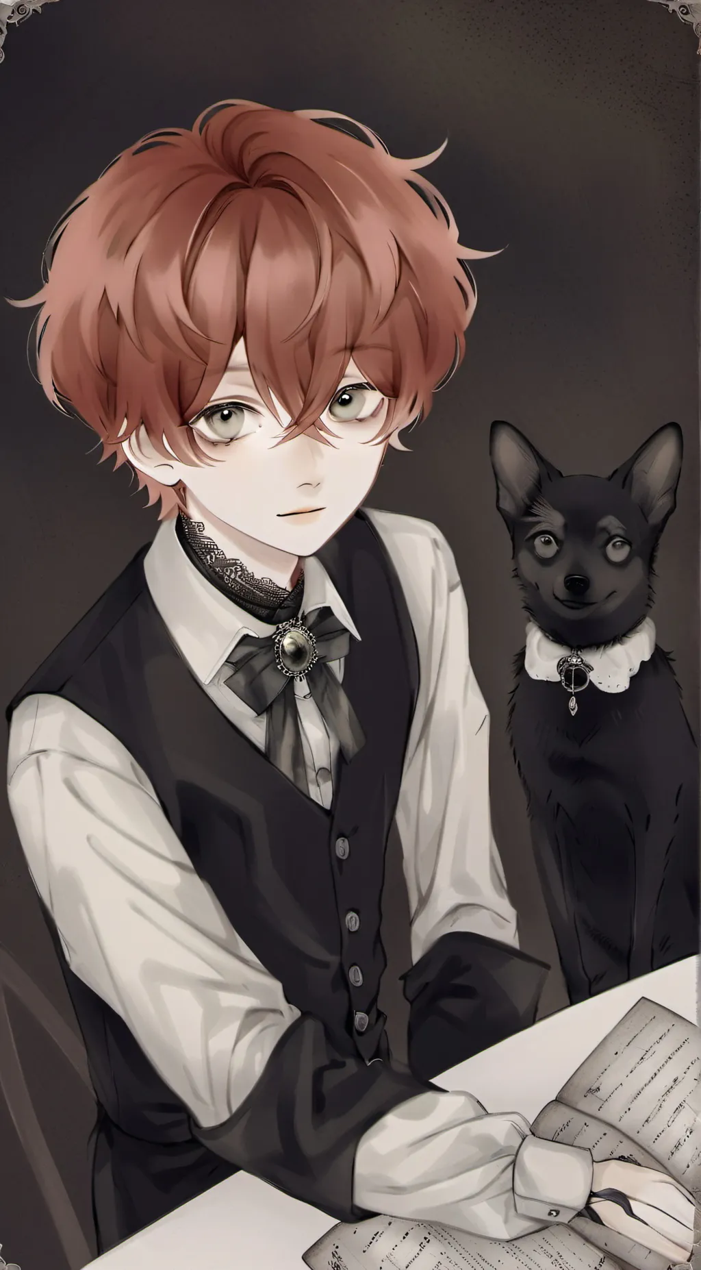 ai character: angelo background