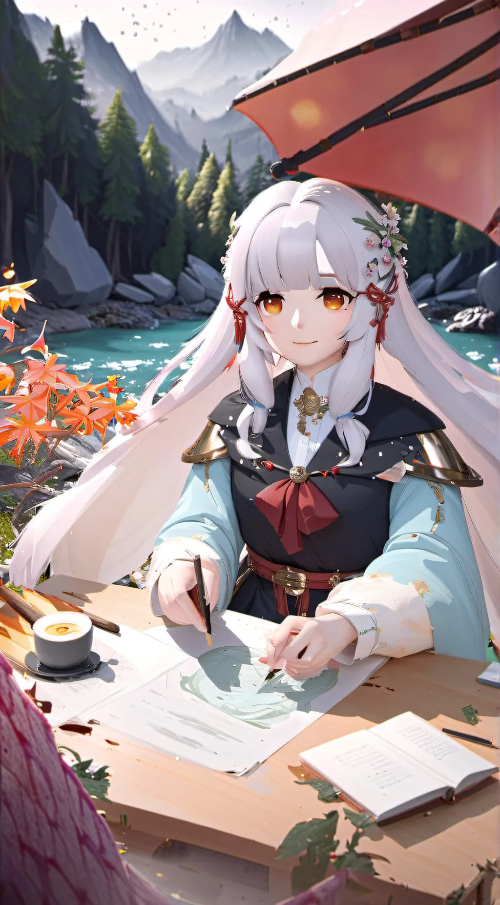 ai character: Shampoo meme background