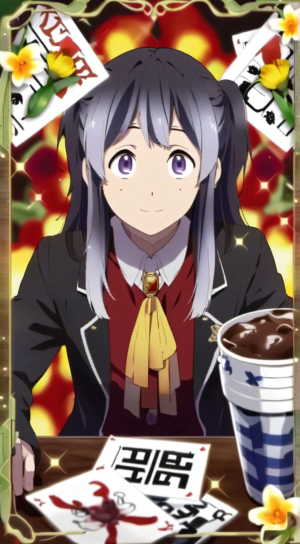 ai character: Wendy Testaburger background