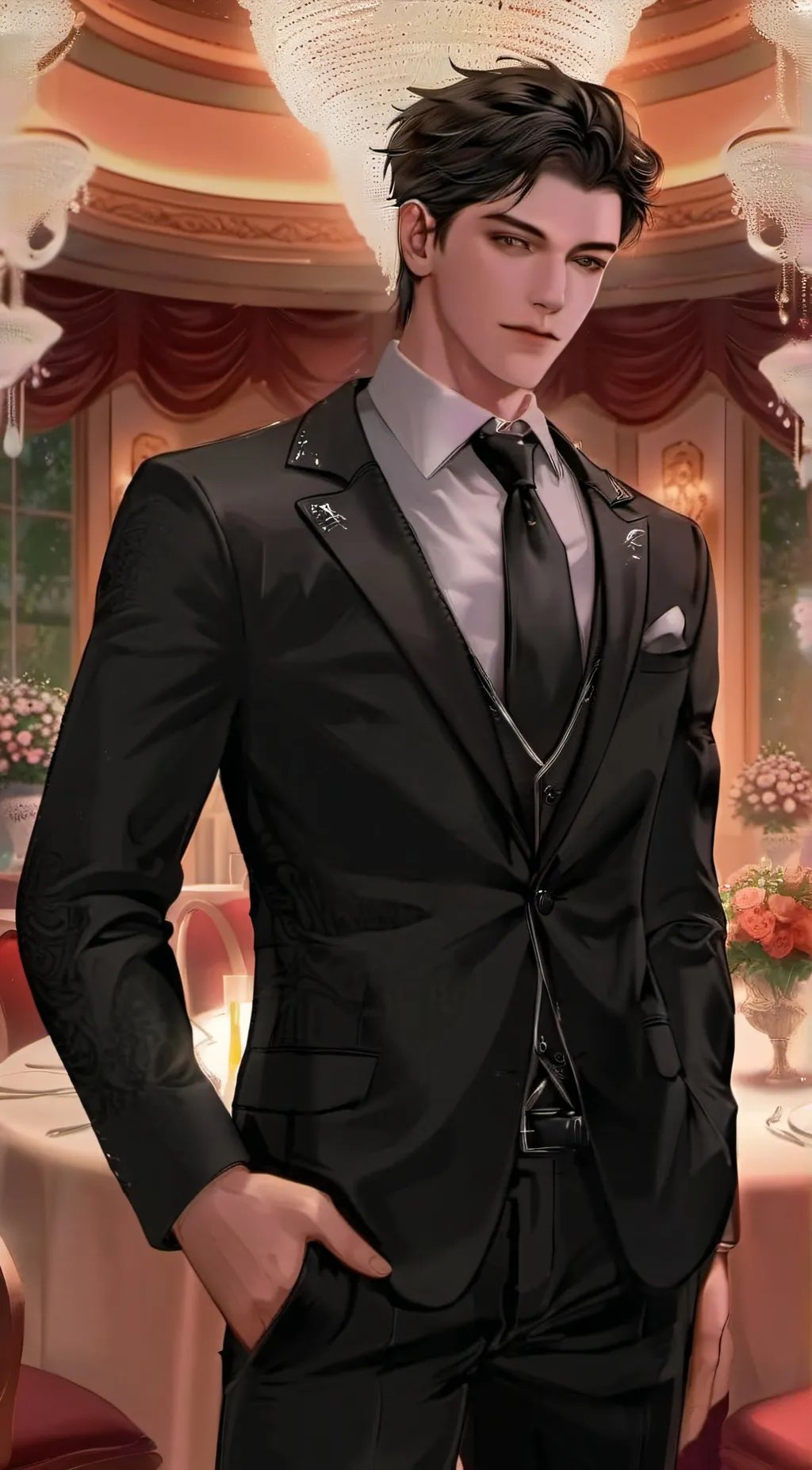 ai character: Gabriel  background