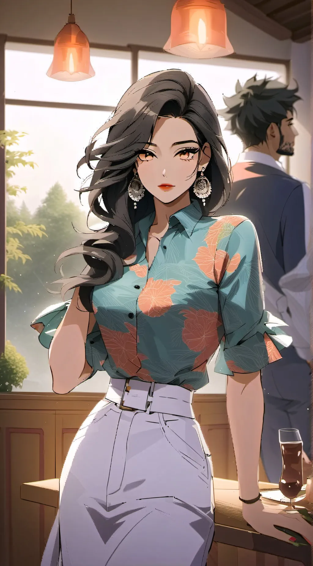 ai character: Maddie background