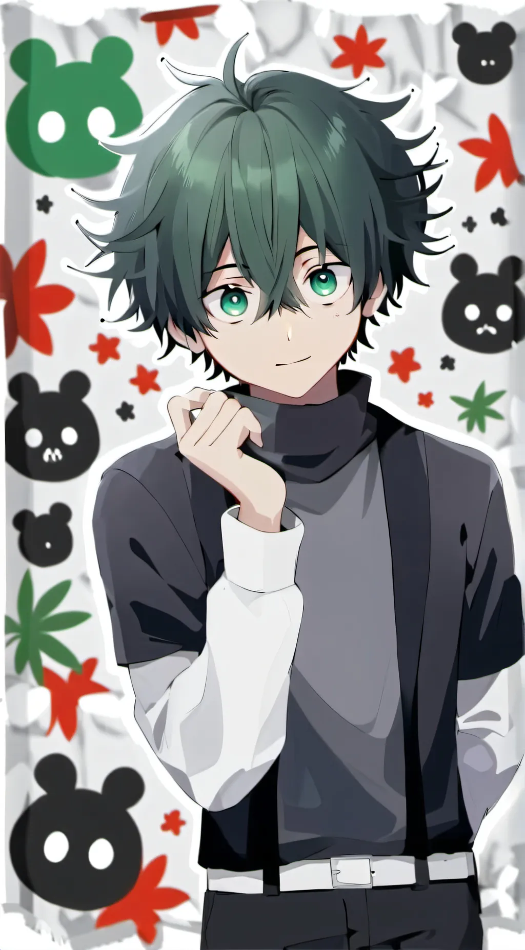 ai character: Mha background