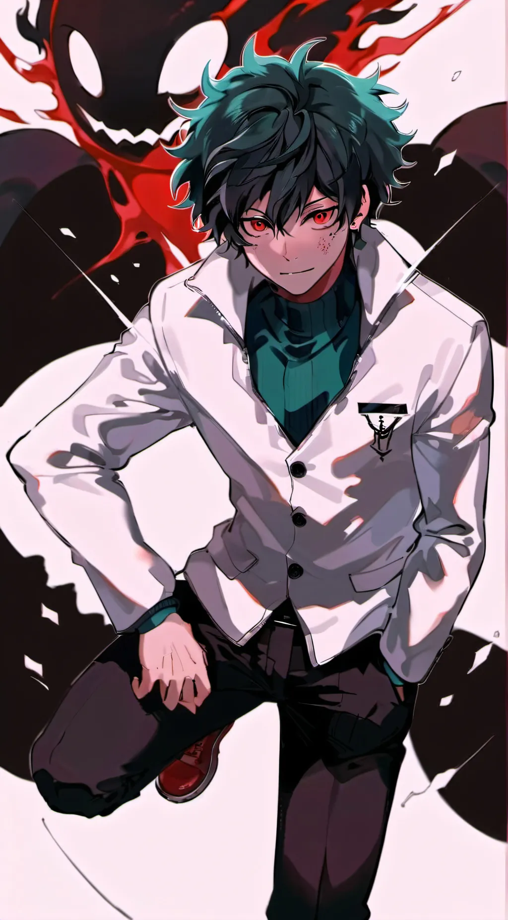 ai character: Mha -ur future kid background