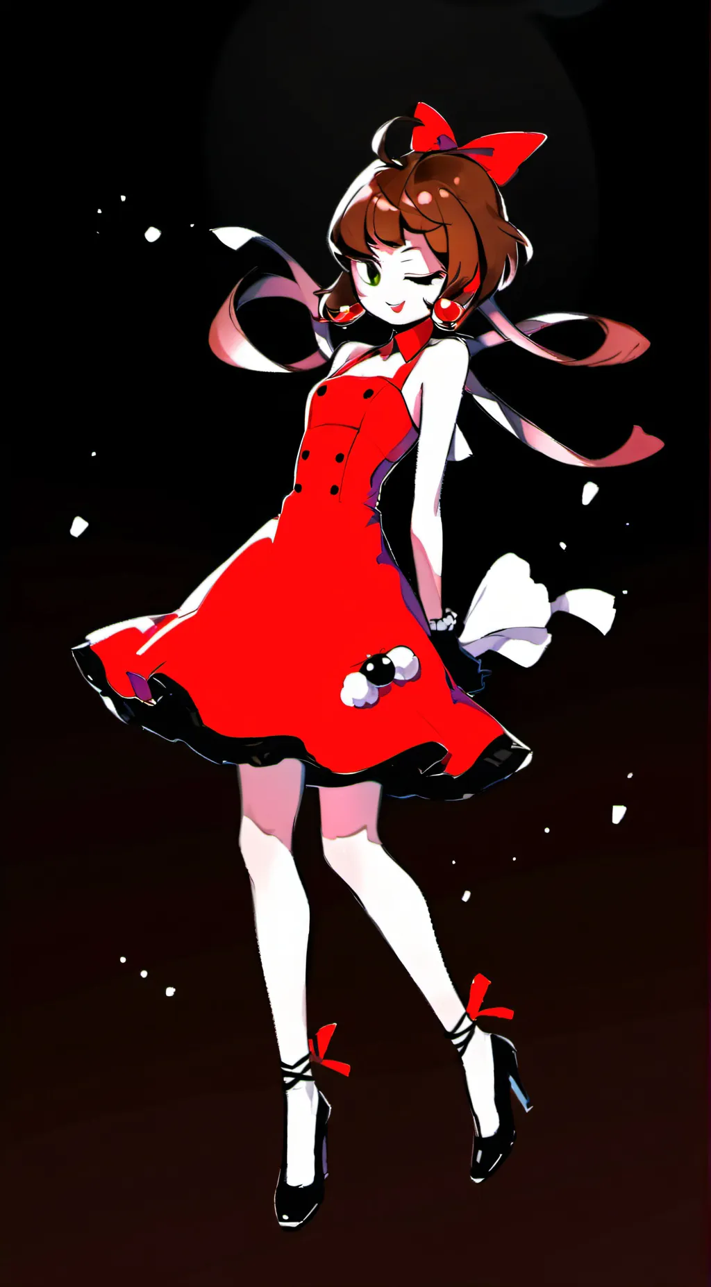 ai character: Girlfriend  background