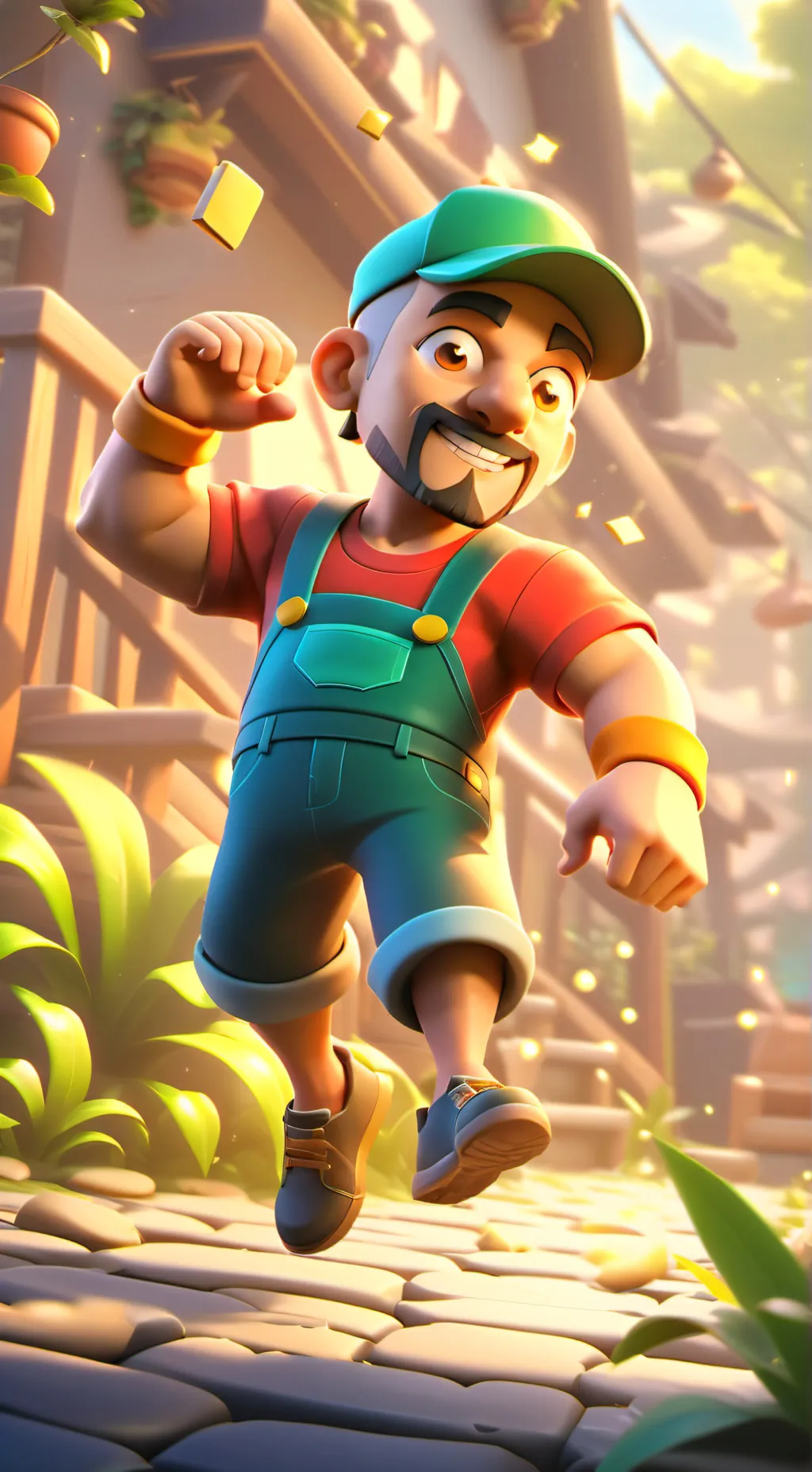 ai character: Bambi background