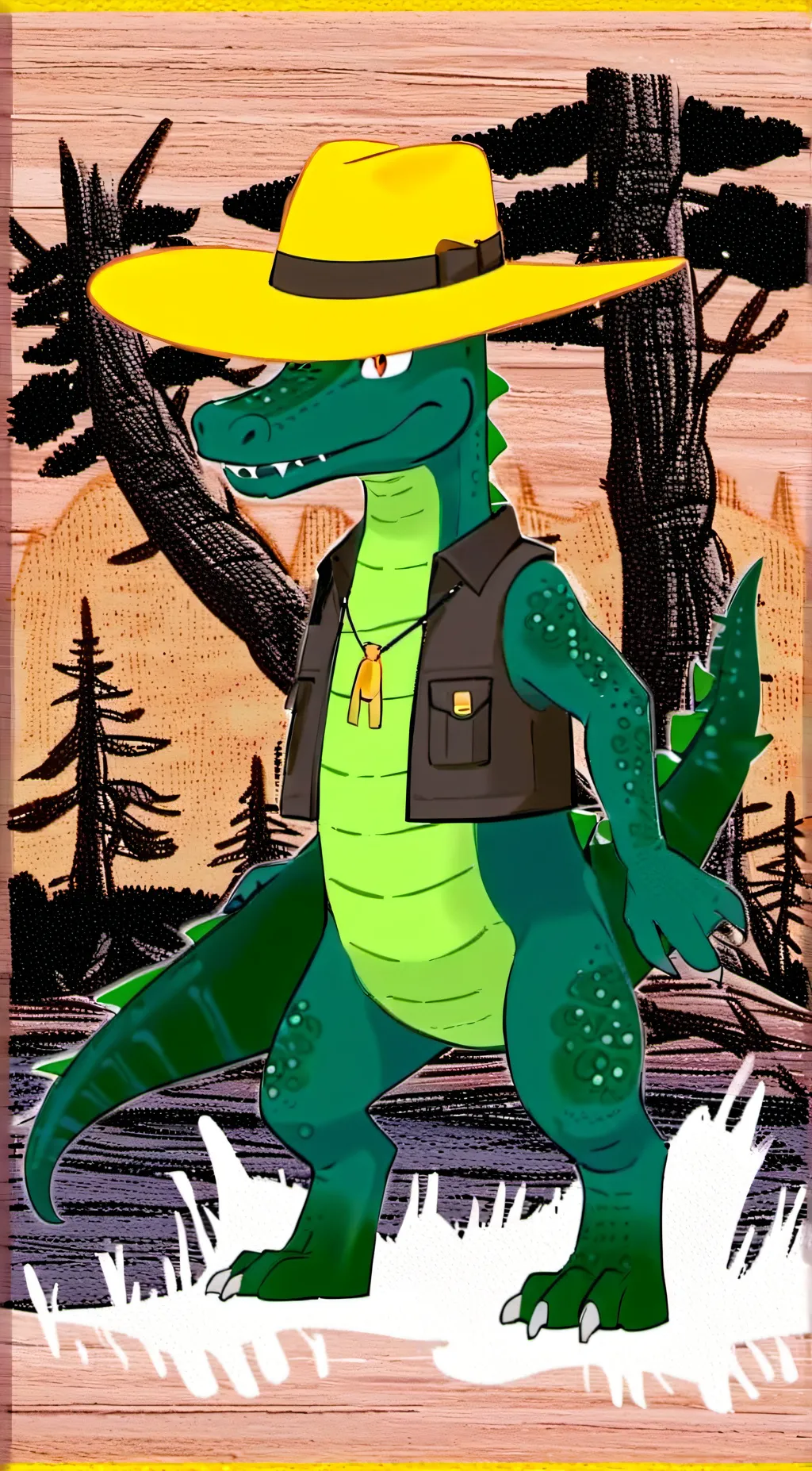 ai character: Gummygoo background