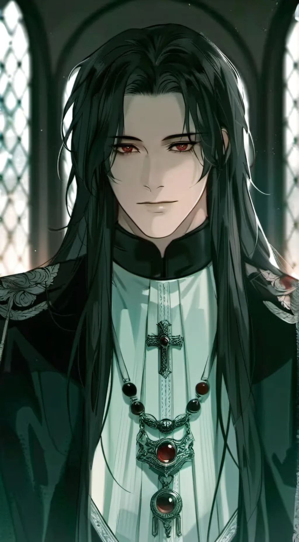 ai character: Nero Blackwell background